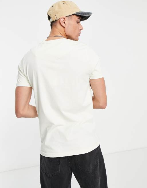 Pretty Green – Vit t-shirt med "speaker wall"-tryck, 2 av 4