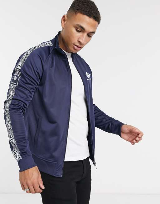 Pretty green x umbro best sale track top