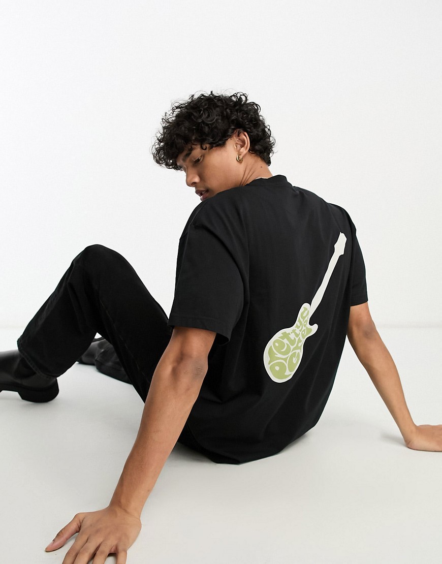 Zozo Guitar relaxed fit t-shirt in black with back print