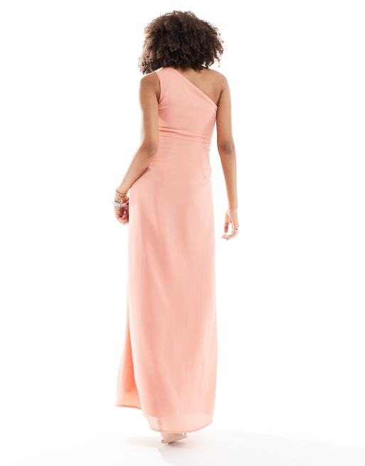 rust orange velvet bridesmaid dresses Simple V-Neck A-Line Short Sleeves Floor Length Velvet Bridesmaid Dresses main image 0