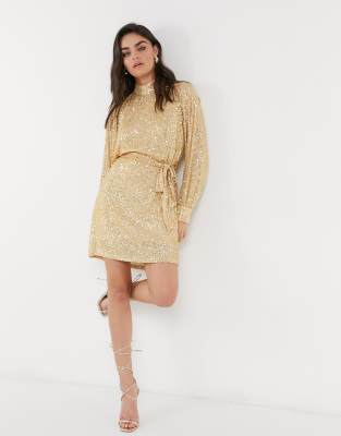 pretty lavish gold dress