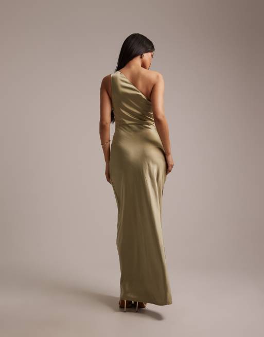 juliet ruched maxi bridesmaid dress Juliet Ruched Maxi Bridesmaid Dress main image 0