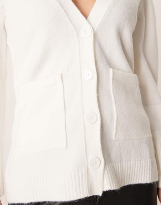 Pretty white cardigan shop