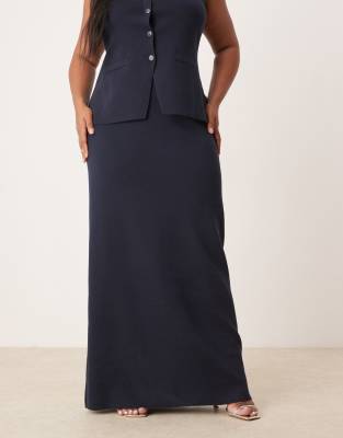 Pretty Lavish Curve Knit Maxi Skirt