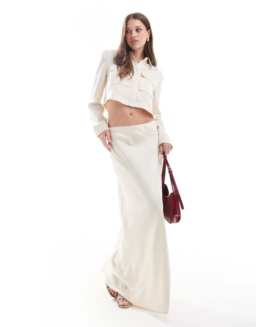 Pretty Lavish – Elegantes Set in Austernweiß