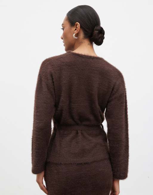 トップス Eaphi FLUFFY WAVE KNIT ?media_id=3508838781019507399