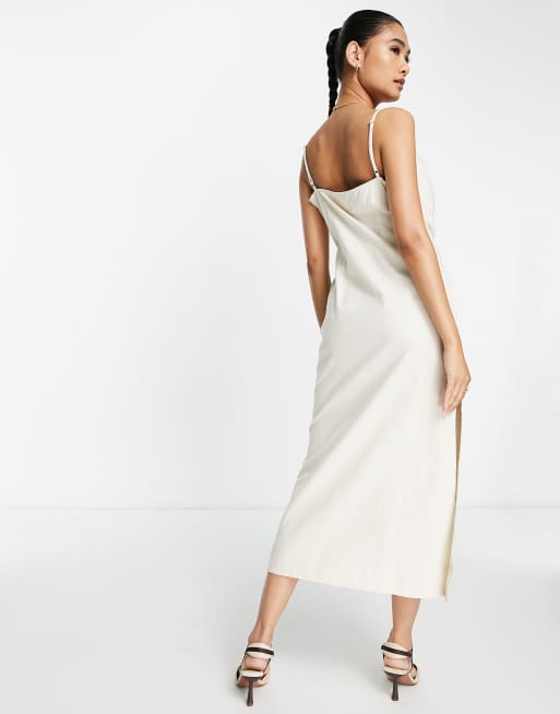 Keisha slip midi clearance dress