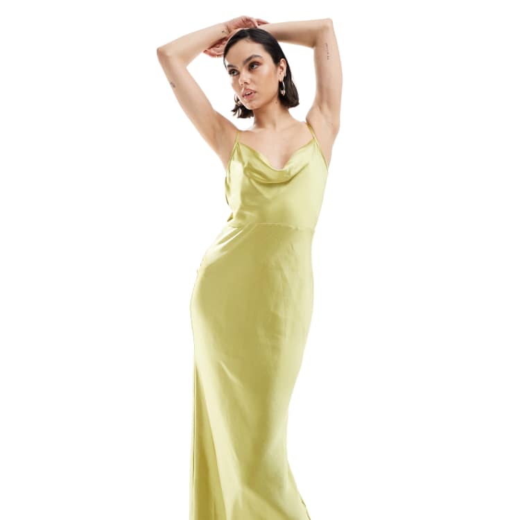 Chartreuse 2025 evening gown