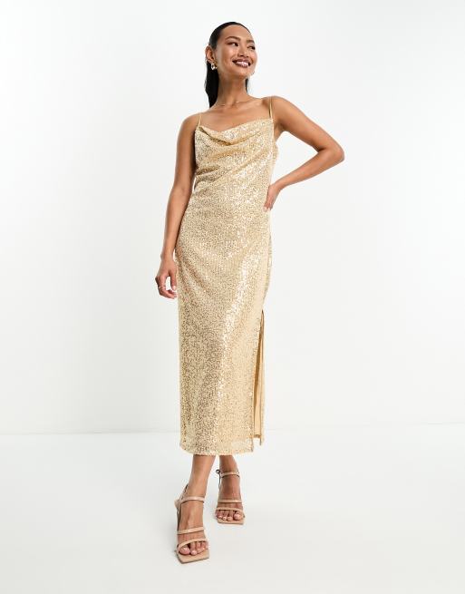 Matt 2025 gold dress