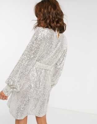 pretty lavish sequin dress