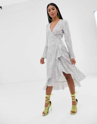 pretty lavish wrap dress