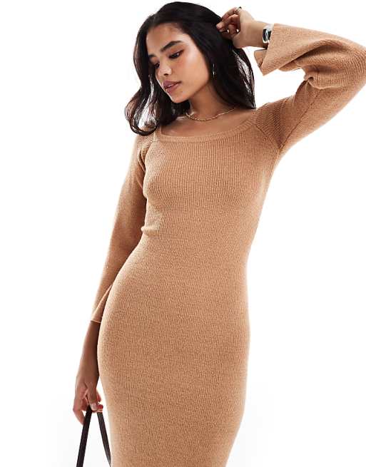 Off Shoulder Flare sleeve Slim Bodycon Dress Off Shoulder Flare sleeve Slim Bodycon Dress