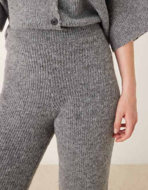 Pretty Lavish - Pantalon large d'ensemble en mailles - Gris anthracite, 2 de 5