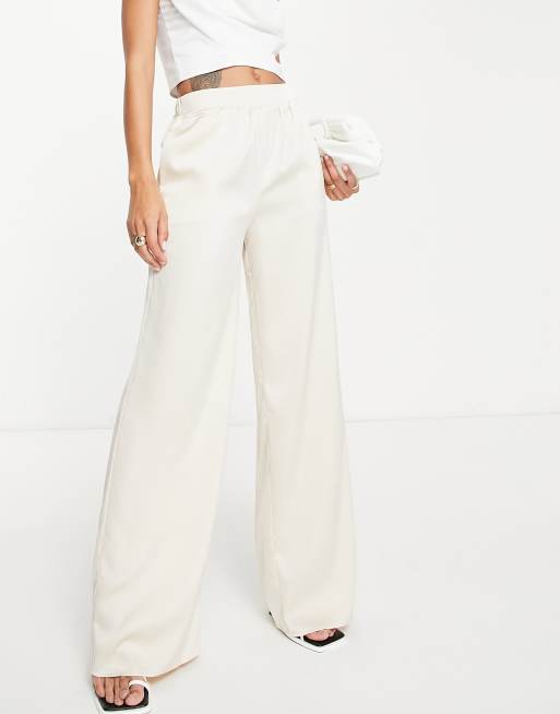 Cream Silky Smooth High Waisted Dress Pants – STYLED BY ALX COUTURE