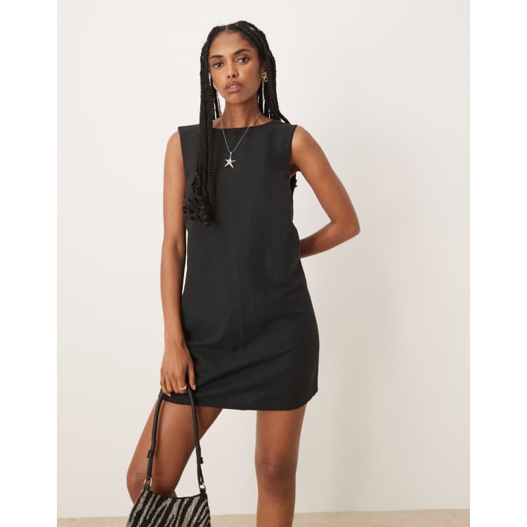 asos black shift dress Pretty Lavish reversible button back mini in The ASOS DESIGN Curve Modern Bride bcbg black and white Sizing (European):Womens UK 14/ US 10