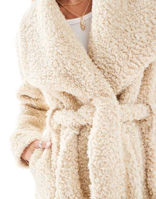 Shaggy teddy jacket store