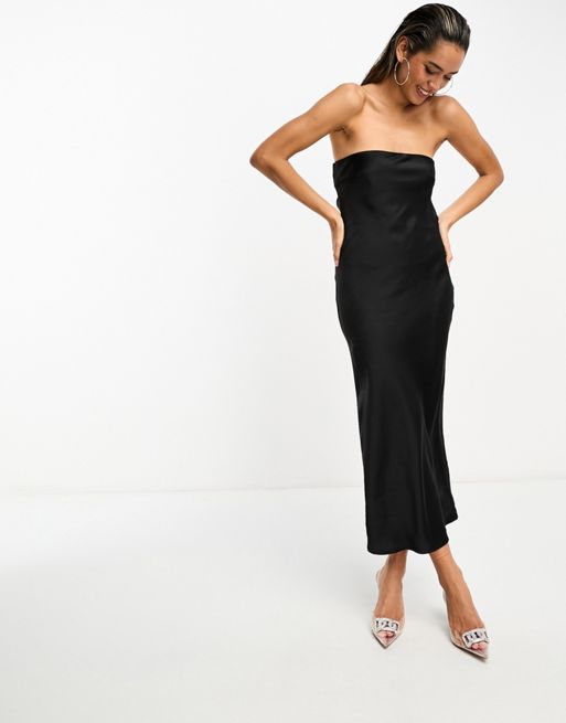 Chic strapless one piece dress In A Variety Of Stylish Designs