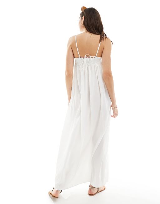 oversized strappy dress Black Strappy Cowl Neck Oversized Floral Maxi Dress