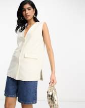 ASOS DESIGN oversized longline wedding blazer in | ASOS