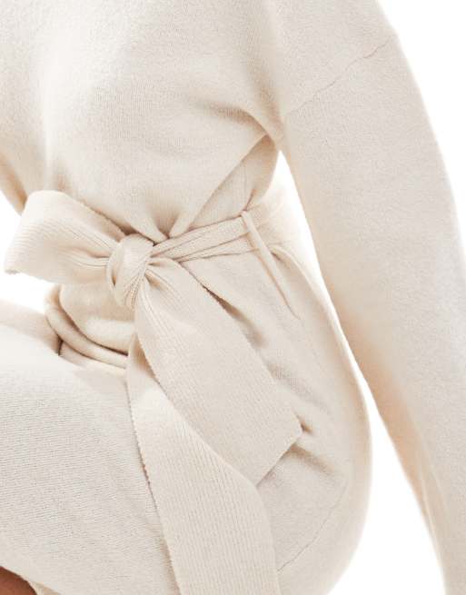 knit tie waist dress Pink Crinkle Knit Tie Waist Short Sleeve Dress – PinkBlush