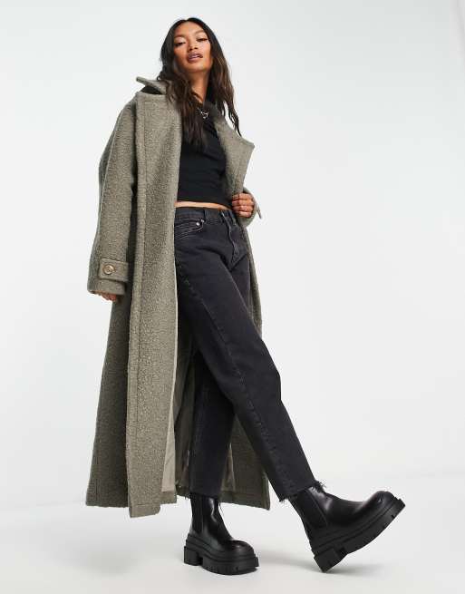 Boucle coat on sale