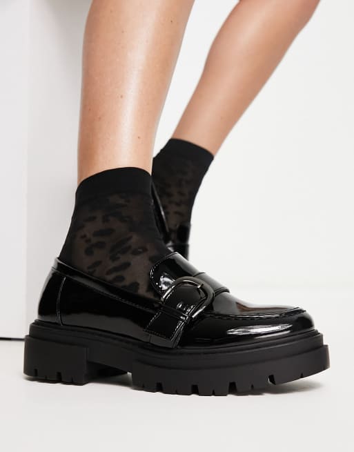 Pretty Polly animal print mesh ankle sock in black, 4 of 4