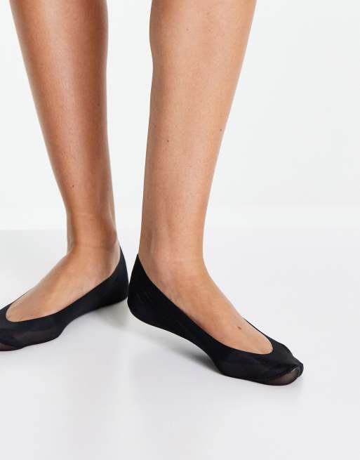 Pretty Polly - Calzini in tessuto naturale, colore nero