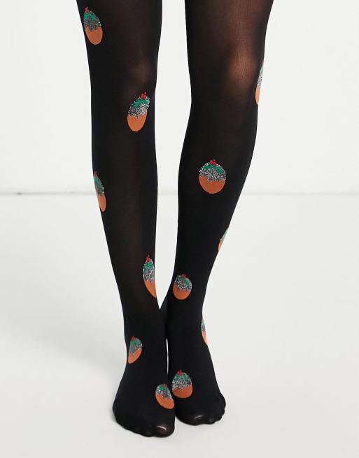 Christmas pudding outlet leggings