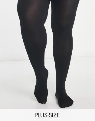 Pretty Polly Pretty Polly Curve 60 denier opaque tights in black