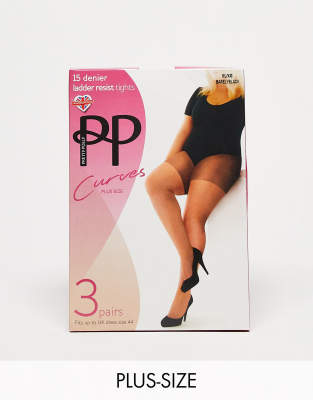 Buy Black 15 Denier Ladder Resistant Tights 5 Pack XL, Tights