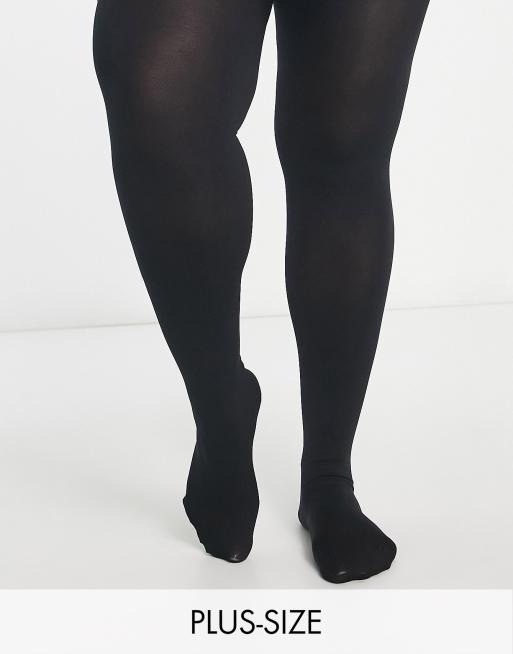 Pretty Polly – Curve – Svarta opak-tights i 60 denier