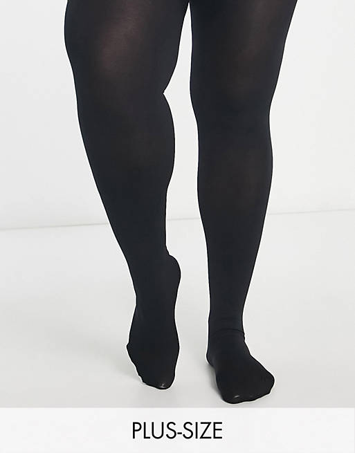 Women's Opaque Plus Size Tights 60 Denier Nylons - 1 Pairs