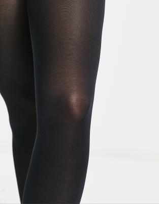 2-PACK 40 DENIER TIGHTS, Black