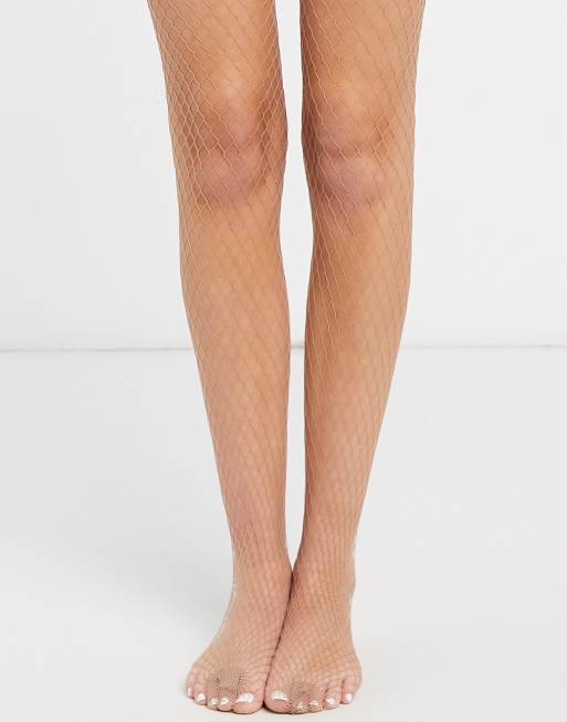 Women's Micro Fishnet Tights - A New Day™ Black S/M