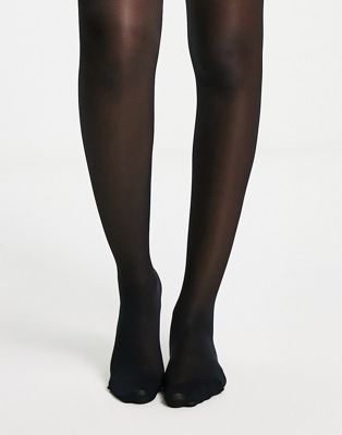 Pretty Polly InShape tights with contouring brief detail in black
