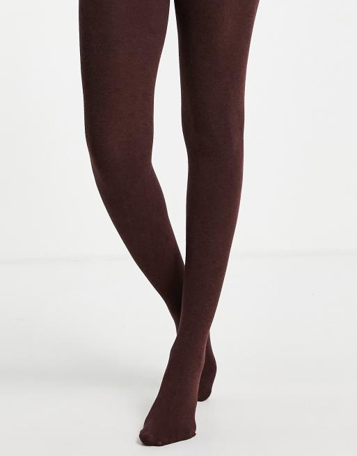 militie Parasiet Nucleair Pretty Polly - Katoenen maillot in merlot - BURGUNDY | ASOS