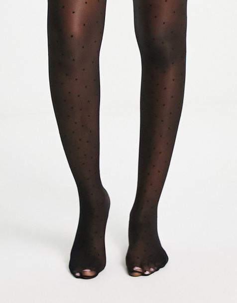 Pretty Polly - Panty met kleine stippen in zwart - view 1