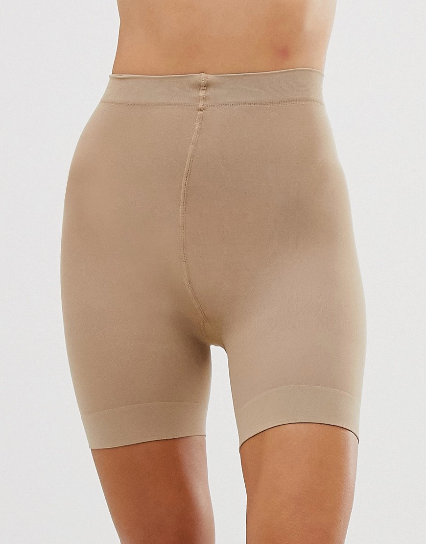 Pretty Polly sheer anti chafing cooling short in beige