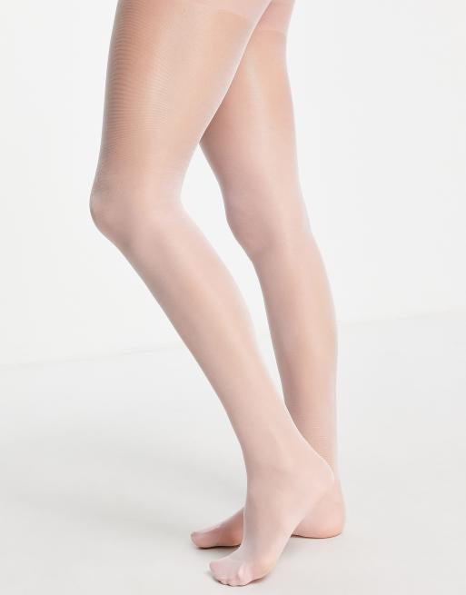 Pretty Polly sheer shine tights in blush