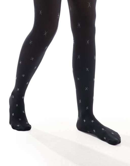 Star Patterned Tights