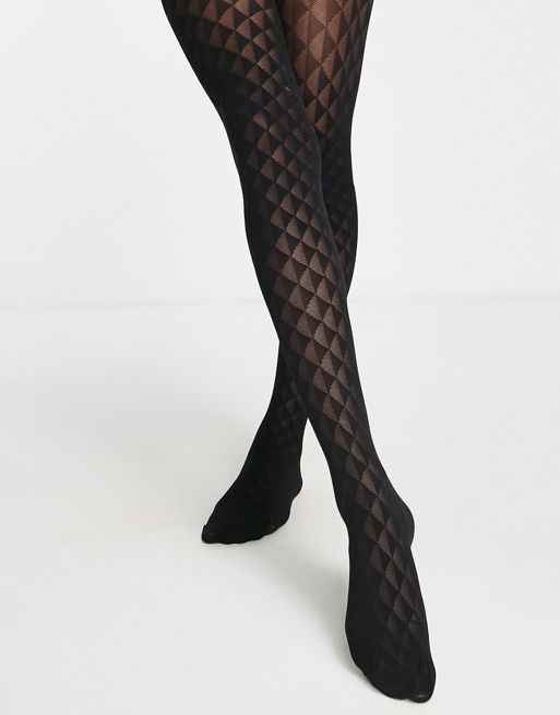 Triangle Net Tights