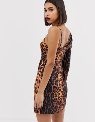 pretty little thing animal print dress