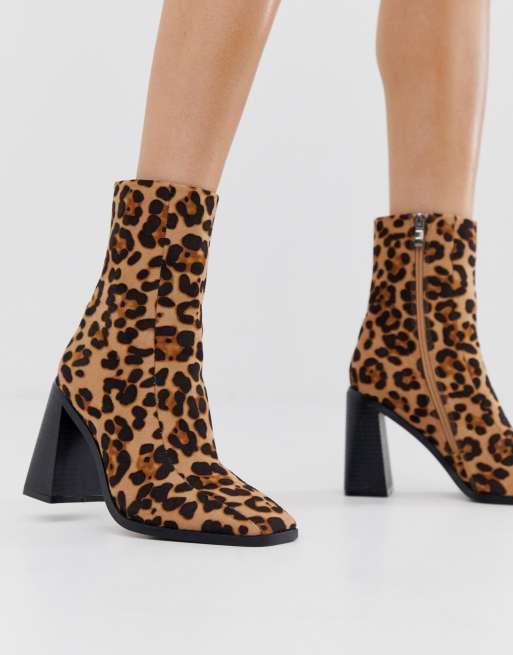 Leopard 2025 sock booties