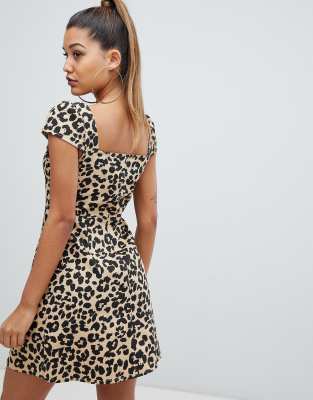 animal print dress pretty little thing