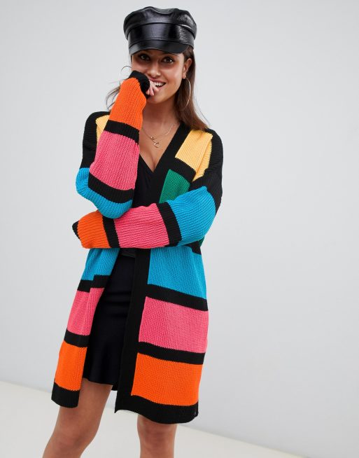 Asos hot sale rainbow cardigan