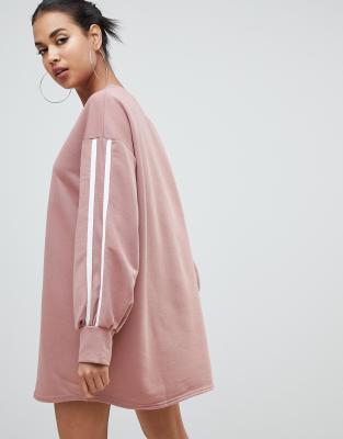 pretty little thing sweatshirt dress