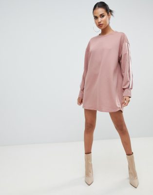 pretty little thing oversized sweater dress