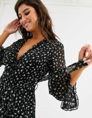 pretty little thing culotte jumpsuit