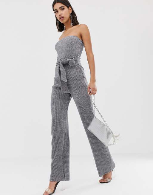 Pretty little sale thing silver jumpsuit