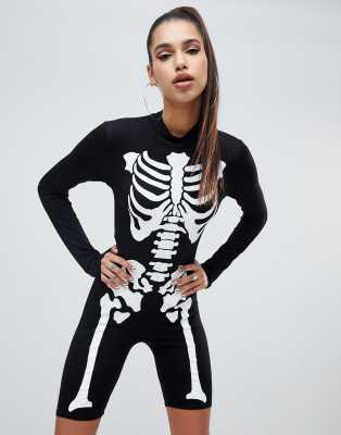 skeleton unitard